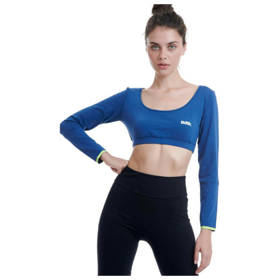 Bodytalk Γυναικεία μακρυμάνικη μπλούζα crop